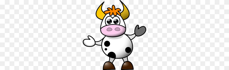 Cow No Spots Clip Art, Animal, Cattle, Livestock, Mammal Png Image