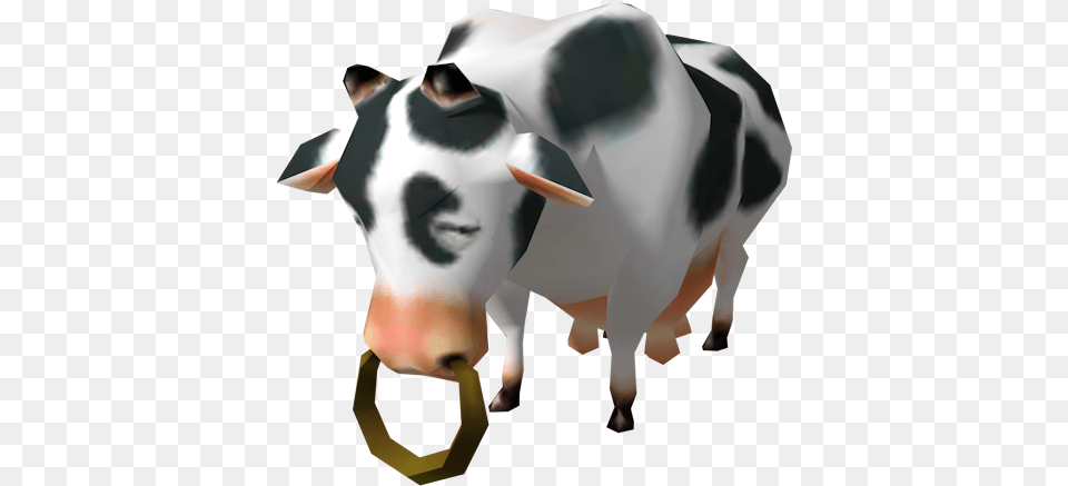 Cow Nose Rings Majoras Mask, Animal, Cattle, Livestock, Mammal Free Png