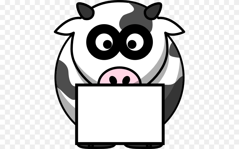 Cow Print Clip Art, Stencil, Animal, Cattle, Livestock Free Png Download