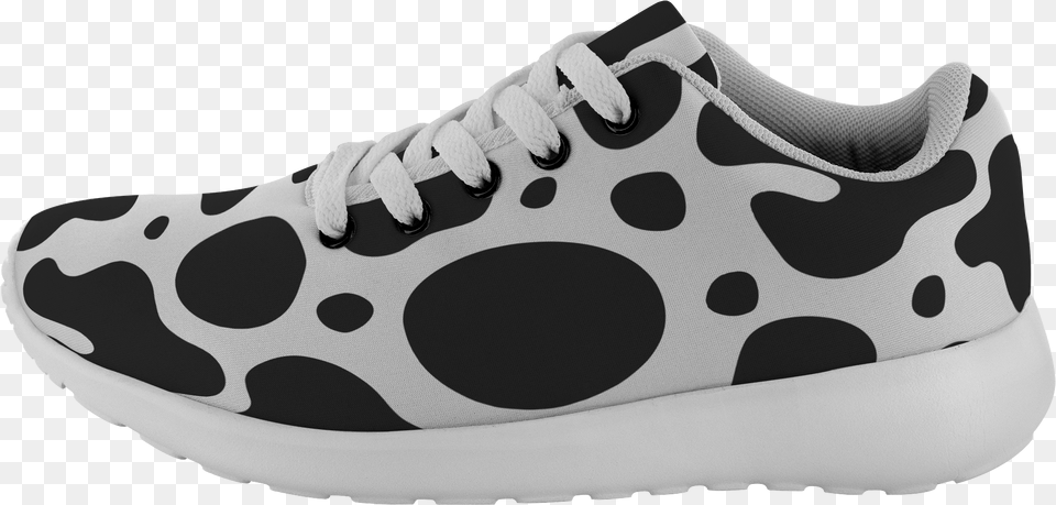 Cow Print Running Shoes, Clothing, Footwear, Shoe, Sneaker Free Png Download