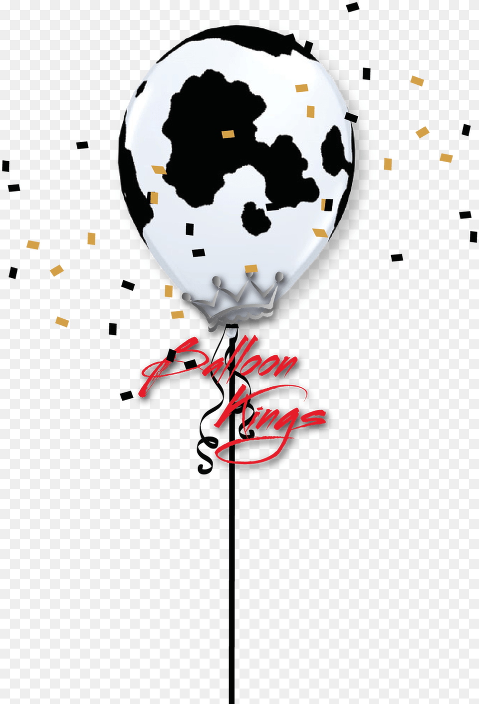 Cow Printed Cow Print Balloon, Face, Head, Person, Paper Free Png Download