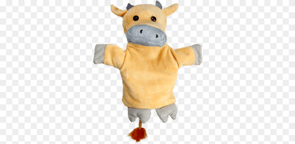 Cow Puppet Stuffed Toy, Plush, Teddy Bear Free Png Download