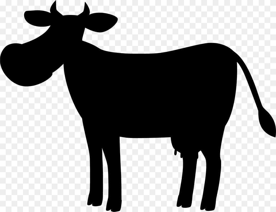 Cow Silhouette, Animal, Mammal, Kangaroo Png