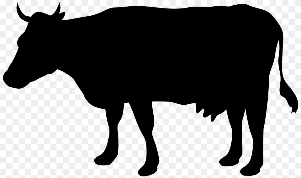 Cow Silhouette Clip Art, Formal Wear Free Png