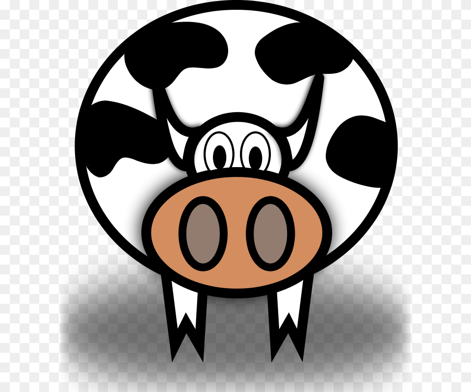 Cow Silhouette Clip Art Download Cow Clip Art, Stencil Free Transparent Png