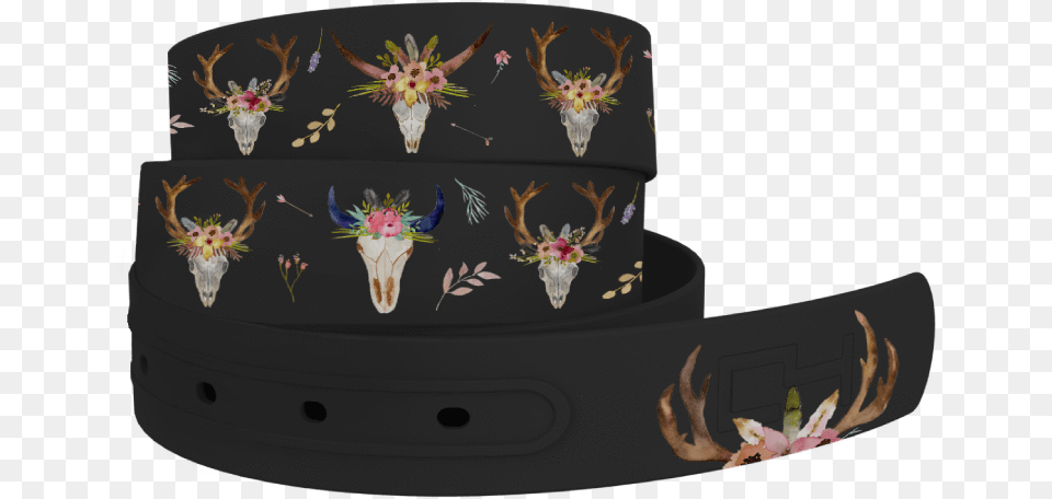 Cow Skull Belt By C4 Belt, Accessories, Animal, Bird Png