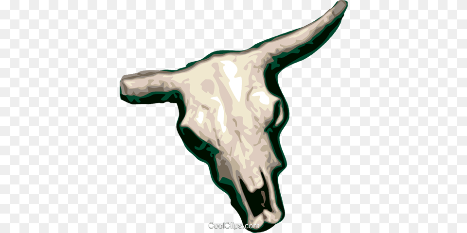 Cow Skull Royalty Vector Clip Art Illustration Clip Art, Back, Body Part, Person Png