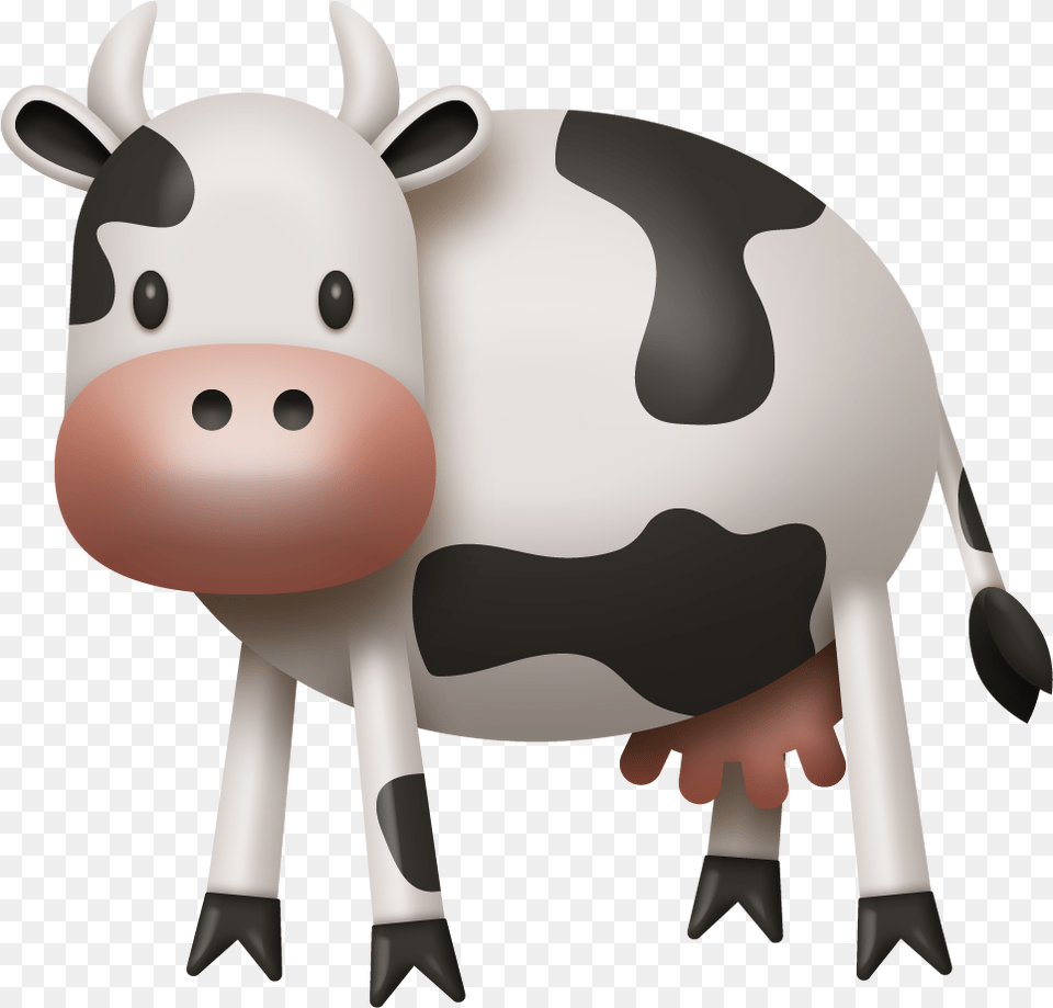 Cow Views Album Farm Animals Cute Portable Network Graphics, Animal, Cattle, Dairy Cow, Livestock Free Png Download
