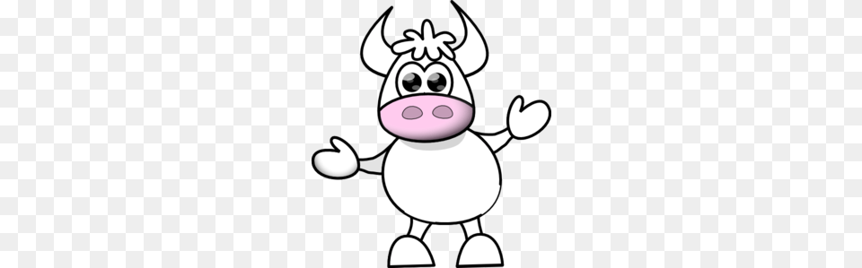 Cow Without Spots Clip Art, Nature, Outdoors, Snow, Snowman Free Png Download
