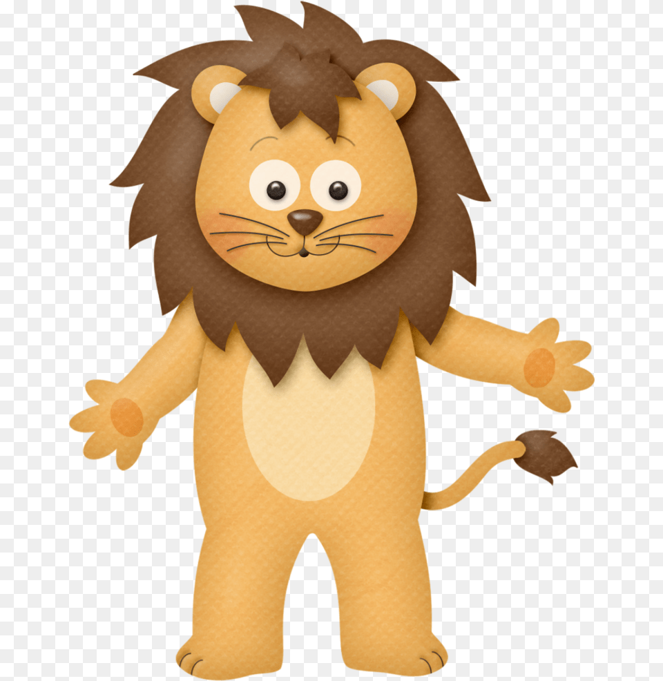 Cowardly Lion Wizard Of Oz Cartoon, Plush, Toy Png