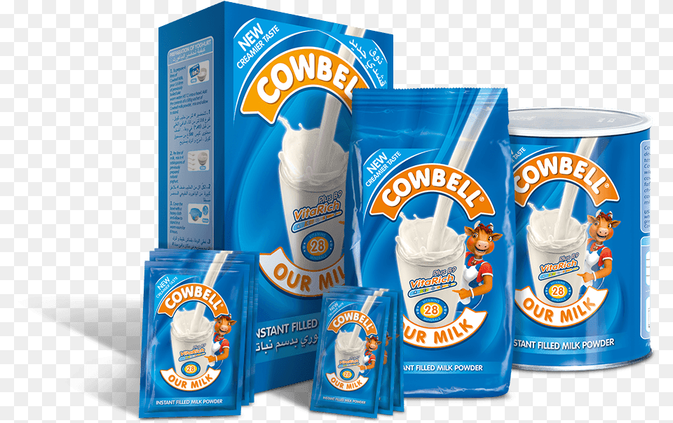 Cowbell Signs Partnership With Supa Strikas Cowbell, Dairy, Food, Can, Tin Free Transparent Png