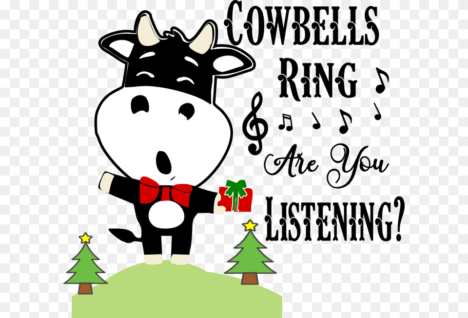 Cowbells Ring Are You Listening File, Livestock, Animal, Cattle, Cow Png Image