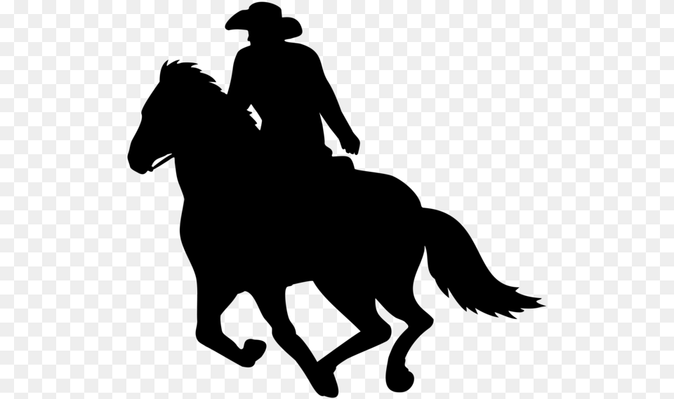 Cowboy, Gray Free Transparent Png