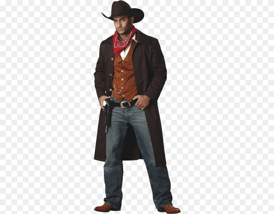 Cowboy, Clothing, Coat, Hat, Blazer Free Png