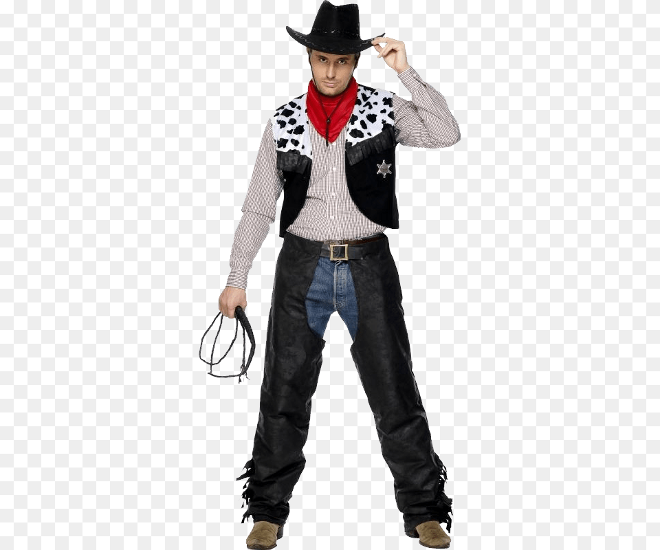 Cowboy, Clothing, Costume, Hat, Person Free Transparent Png