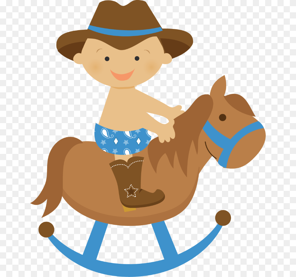 Cowboy Baby Cliparts Clip Art, Clothing, Hat, Person, Furniture Free Transparent Png