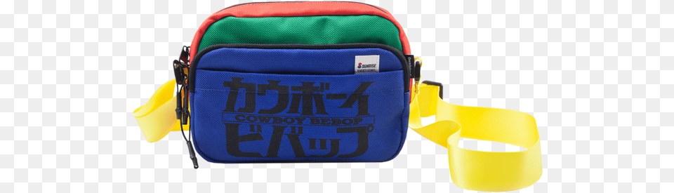 Cowboy Bebop Colorblock Crossbody Bag Crossbody, Accessories, Handbag, First Aid, Backpack Free Png