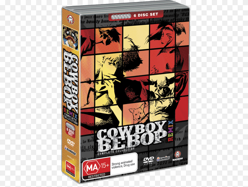 Cowboy Bebop Dvd, Book, Publication, Comics, Adult Free Png Download