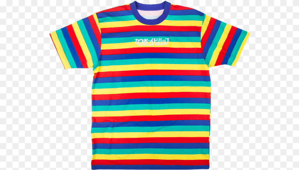 Cowboy Bebop Rainbow Shirt, Clothing, T-shirt Free Png Download