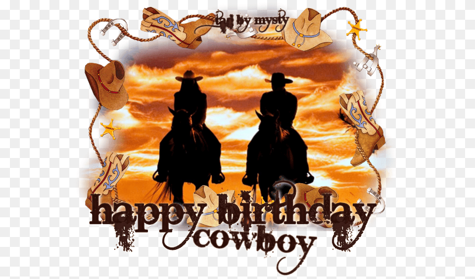 Cowboy Birthday Cliparts Cowboy Happy Birthday Western, Adult, Person, Woman, Hat Free Transparent Png