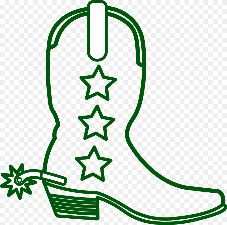 Cowboy Boot, Clothing, Cowboy Boot, Footwear Png Image