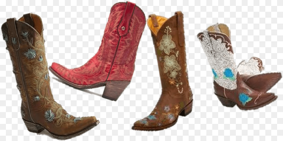 Cowboy Boot, Clothing, Footwear, Shoe, Cowboy Boot Free Png Download