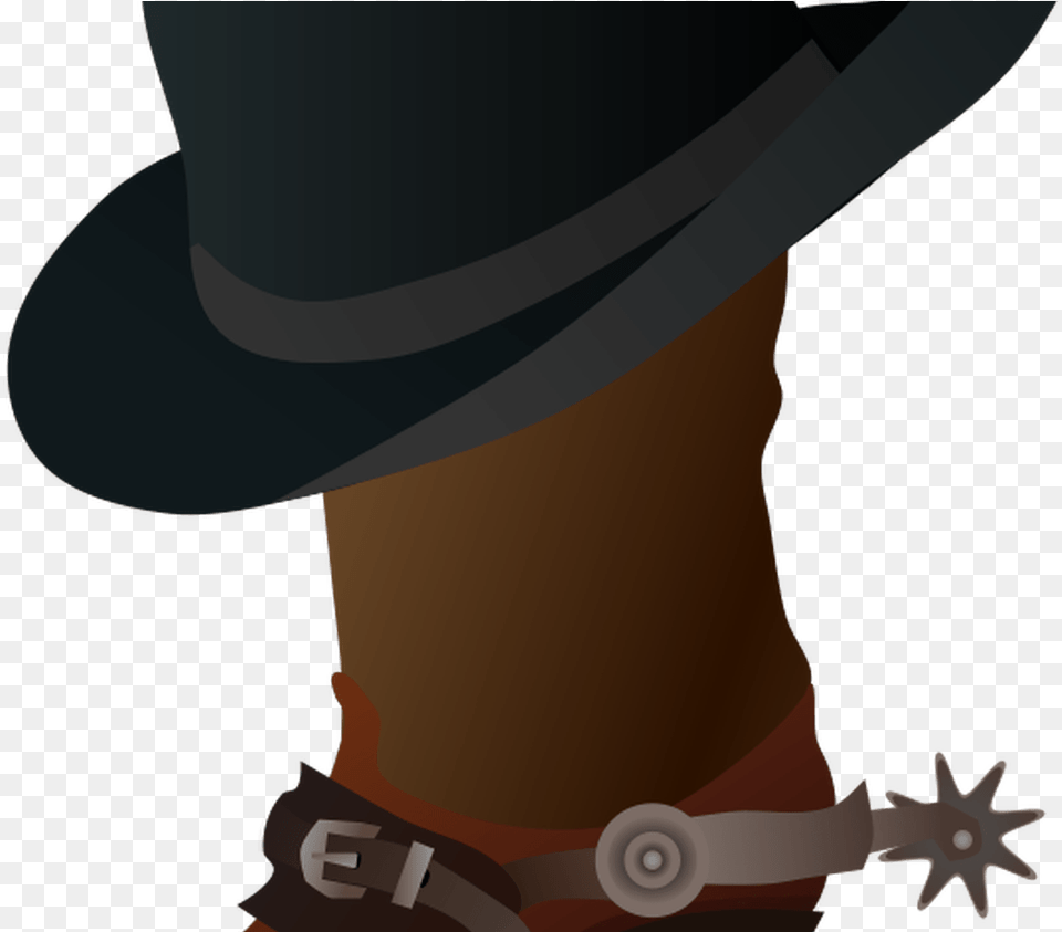 Cowboy Boot And Hat By Gnokii Boot Boots Clip Art Cowboy Boots With Gear, Clothing, Cowboy Hat Free Transparent Png