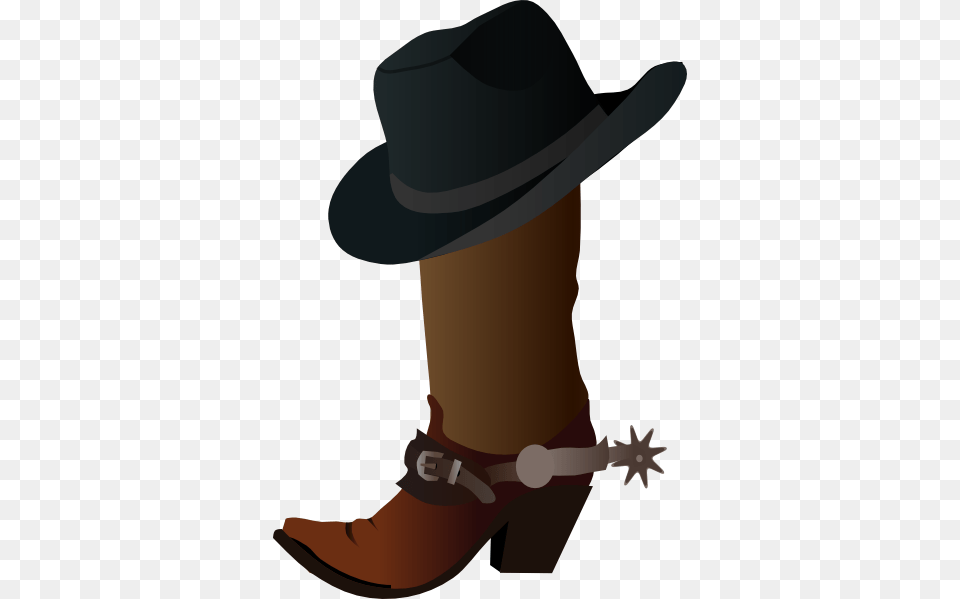 Cowboy Boot And Hat Clip Art, Clothing, Cowboy Hat, Adult, Male Free Transparent Png