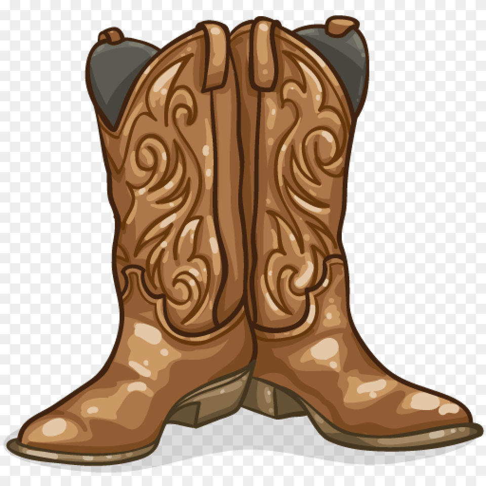 Cowboy Boot Clip Art, Clothing, Cowboy Boot, Footwear, Shoe Free Png Download