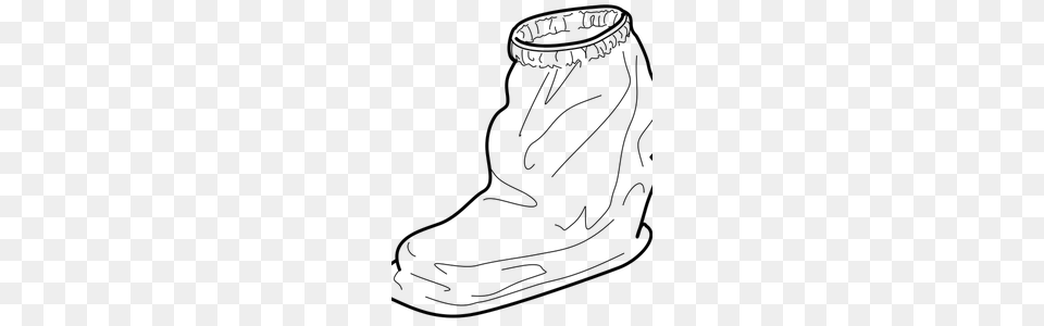 Cowboy Boot Clipart, Gray Free Transparent Png