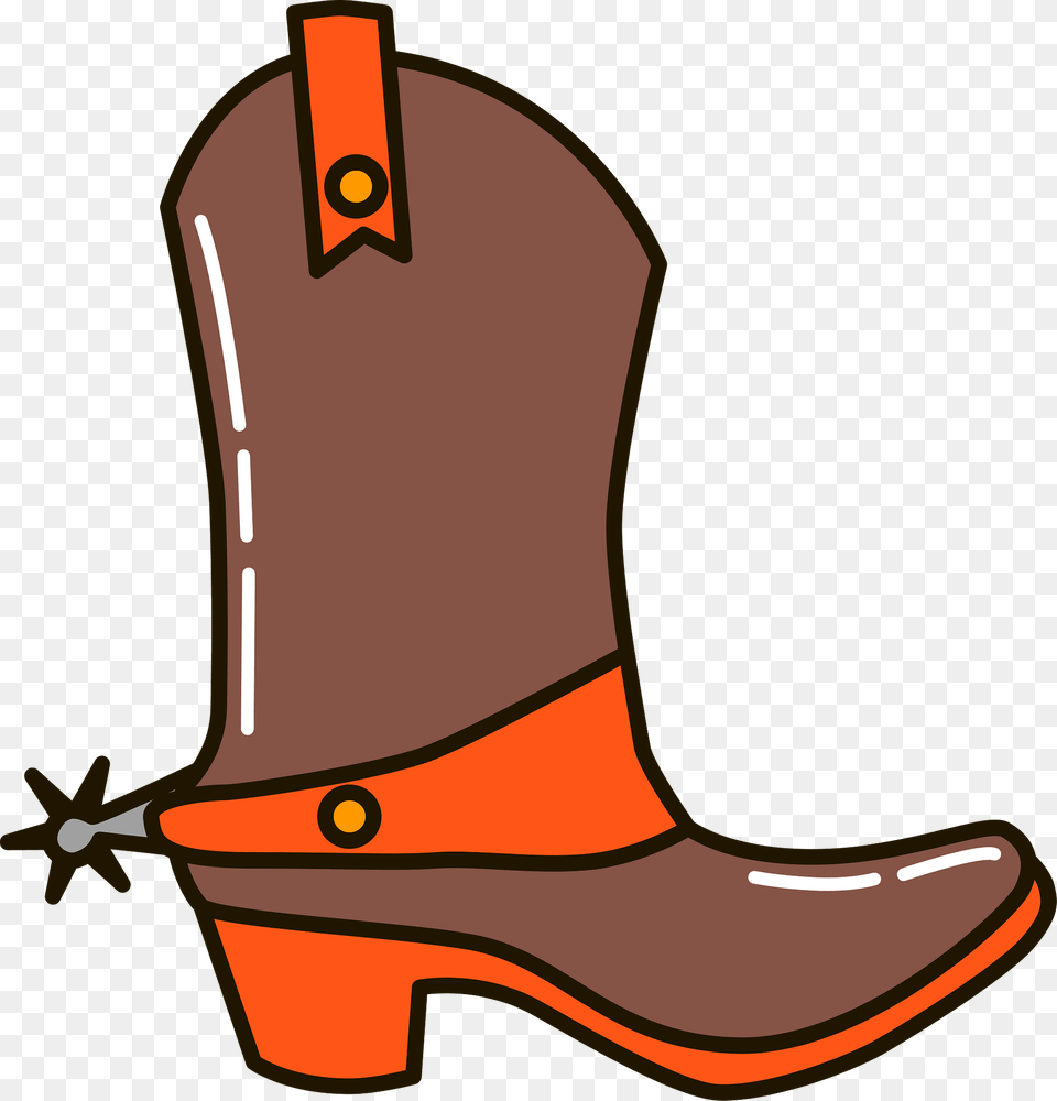 Cowboy Boot Clipart, Clothing, Footwear, Cowboy Boot, Plant Free Png Download