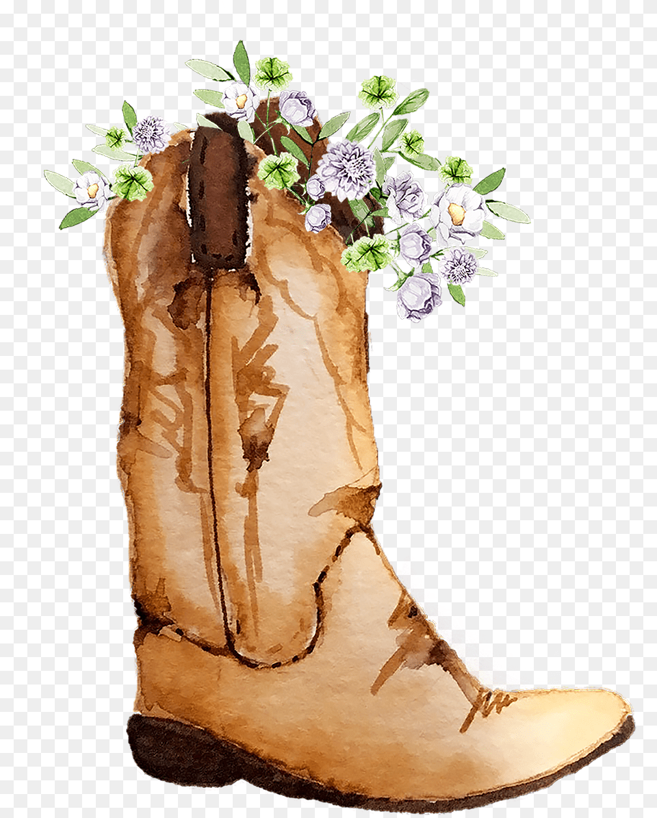 Cowboy Boot Flowers Cowboy Boot, Plant, Flower Arrangement, Flower, Flower Bouquet Png