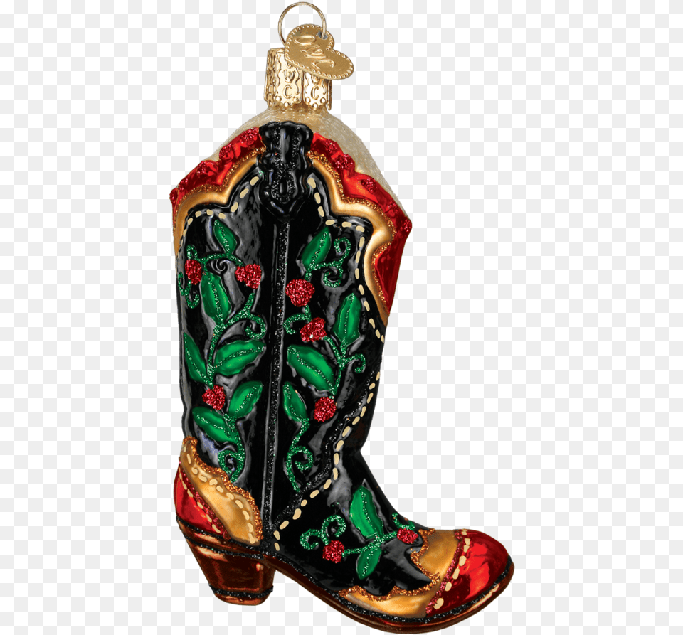 Cowboy Boot Ornament Christmas Ornament, Birthday Cake, Cake, Clothing, Cowboy Boot Png Image