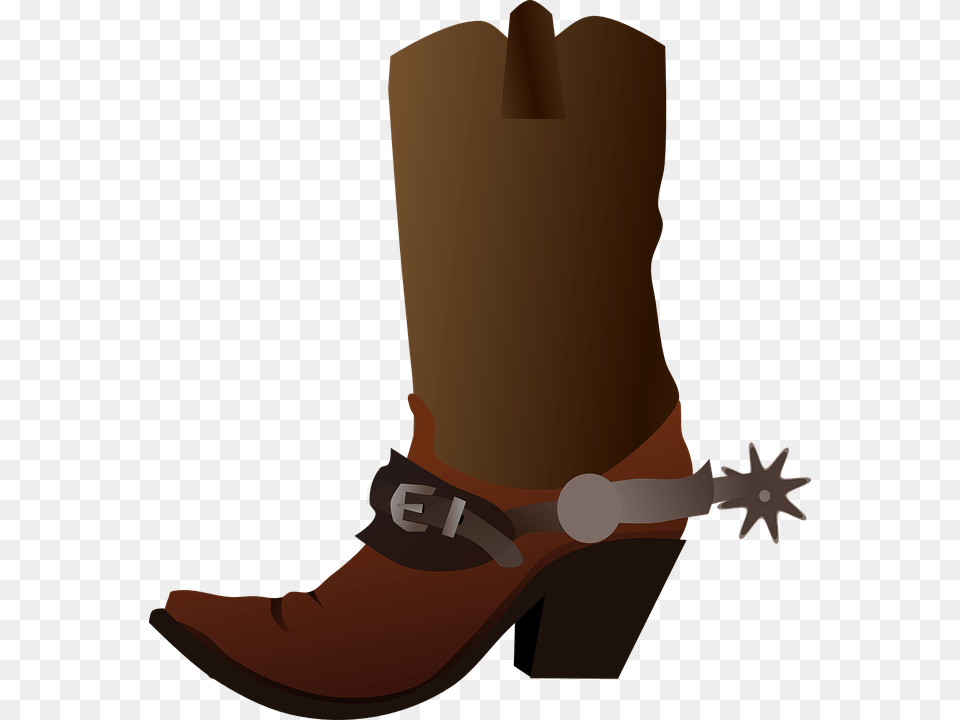 Cowboy Boot Shoe, Clothing, Cowboy Boot, Footwear, Weapon Free Png Download