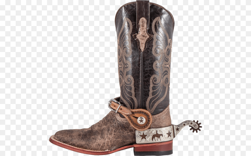 Cowboy Boots Cowboy Boot With Spur, Clothing, Footwear, Cowboy Boot Free Transparent Png