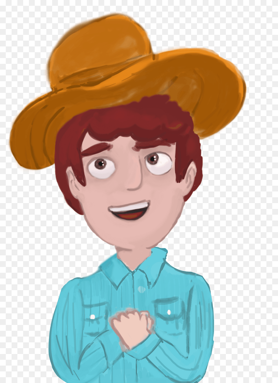 Cowboy Clipart, Clothing, Hat, Baby, Person Png