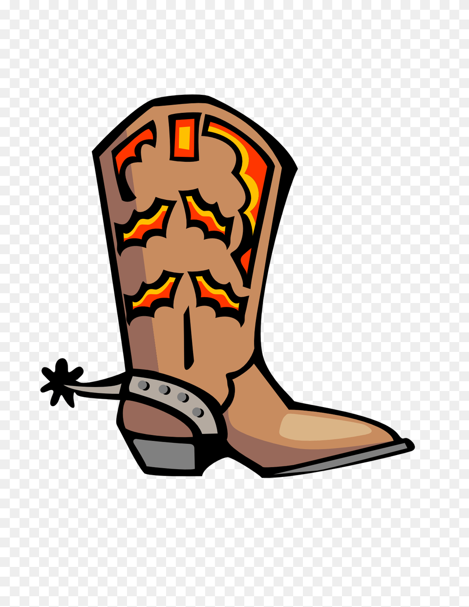 Cowboy Clipart, Boot, Clothing, Cowboy Boot, Footwear Png