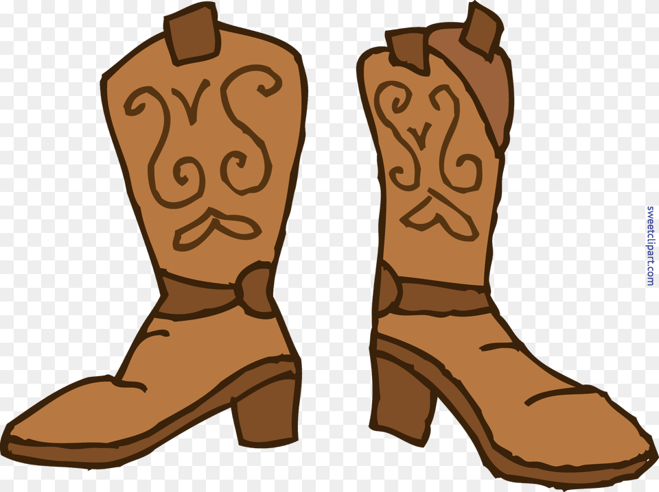 Cowboy Clipart Cowboy Boot Clip Art Boots, Clothing, Cowboy Boot, Footwear, Person Png Image