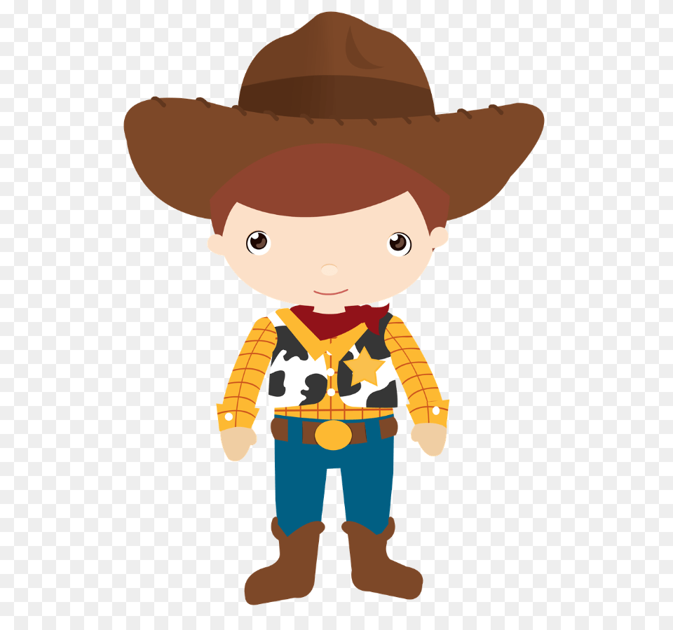 Cowboy Clipart Woody, Clothing, Hat, Baby, Person Png