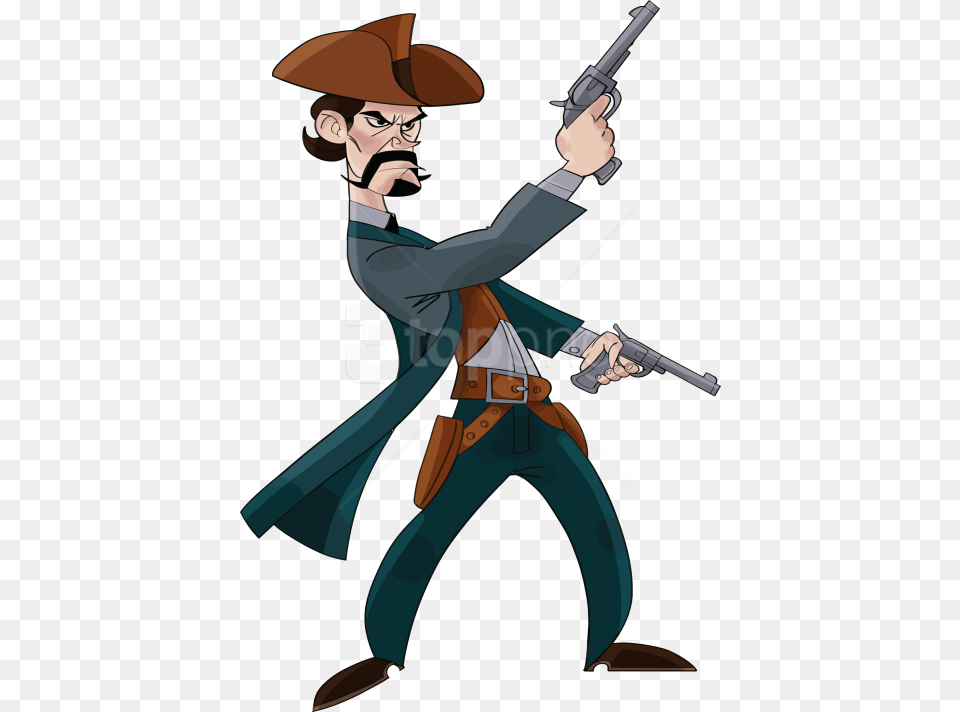 Cowboy Cowboy, Weapon, Hat, Handgun, Gun Free Transparent Png