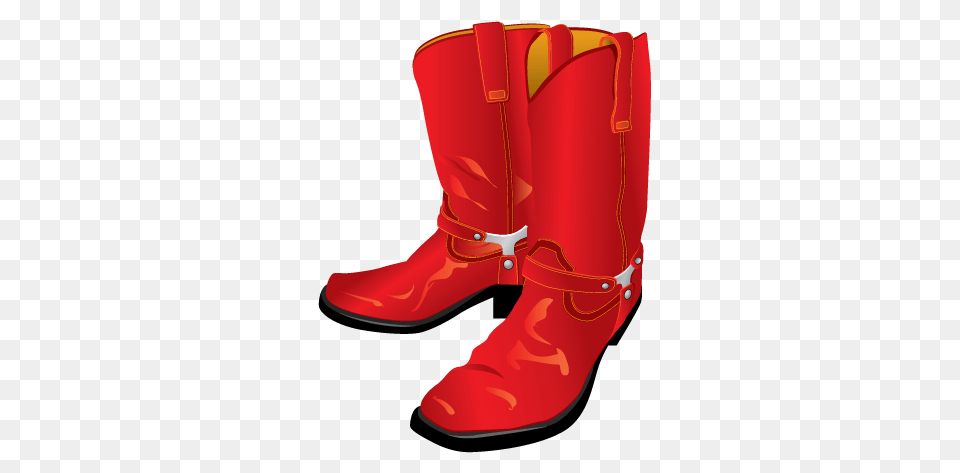 Cowboy Dancing Boots Clipart, Boot, Clothing, Footwear, Cowboy Boot Png Image