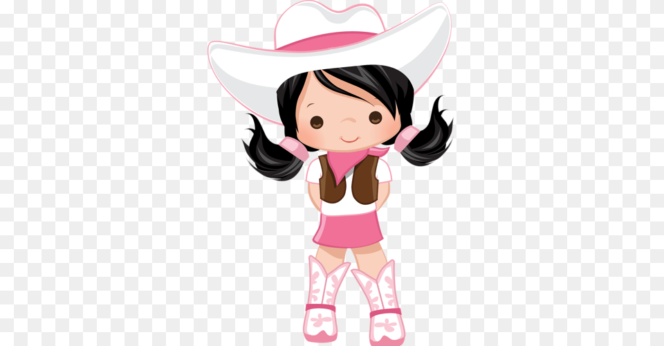 Cowboy E Cowgirl Fazendinha Cowboys Clip Art, Clothing, Hat, Baby, Person Free Png