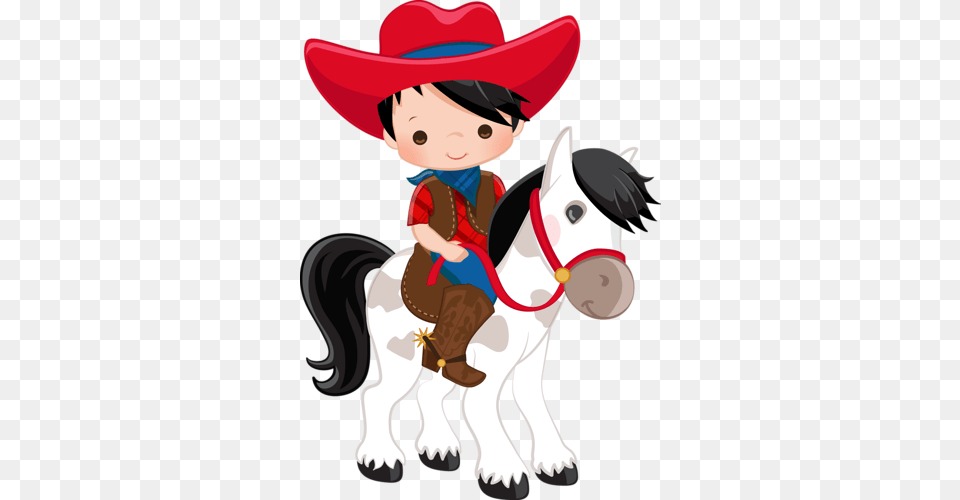 Cowboy E Cowgirl Luggage Tag Cowboy Party Clip, Clothing, Hat, Face, Head Free Png