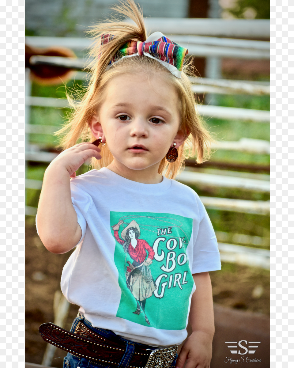 Cowboy Girl Girls Tee Toddler, Accessories, Person, Hand, Finger Png