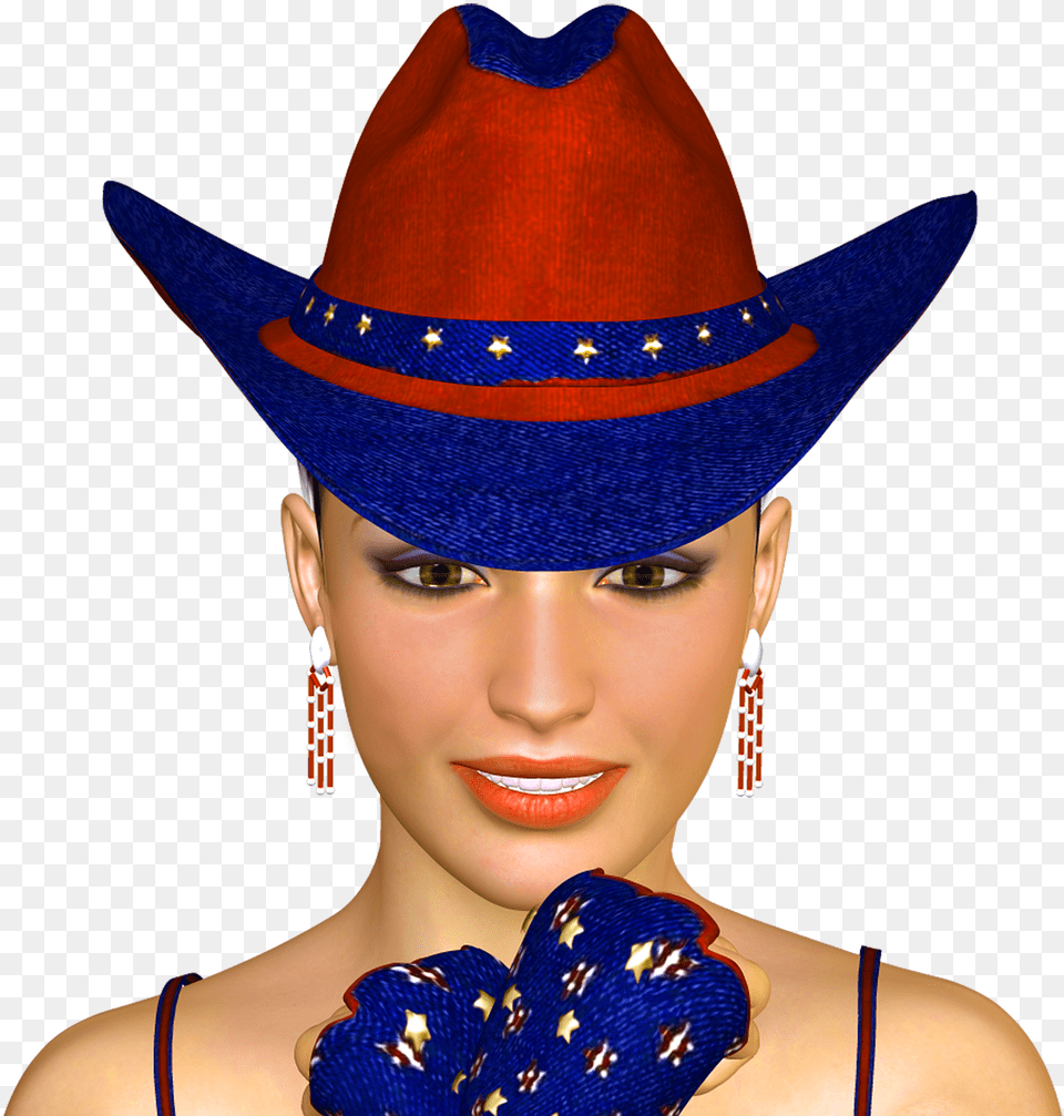 Cowboy Hat, Clothing, Adult, Person, Female Free Transparent Png
