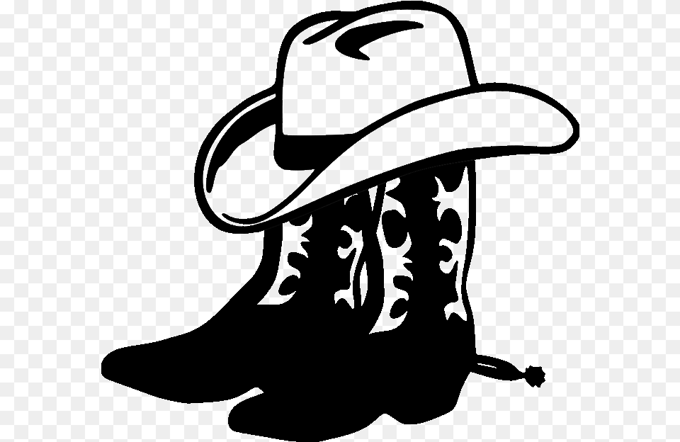 Cowboy Hat And Boots Clipart, Clothing, Cowboy Hat Free Png