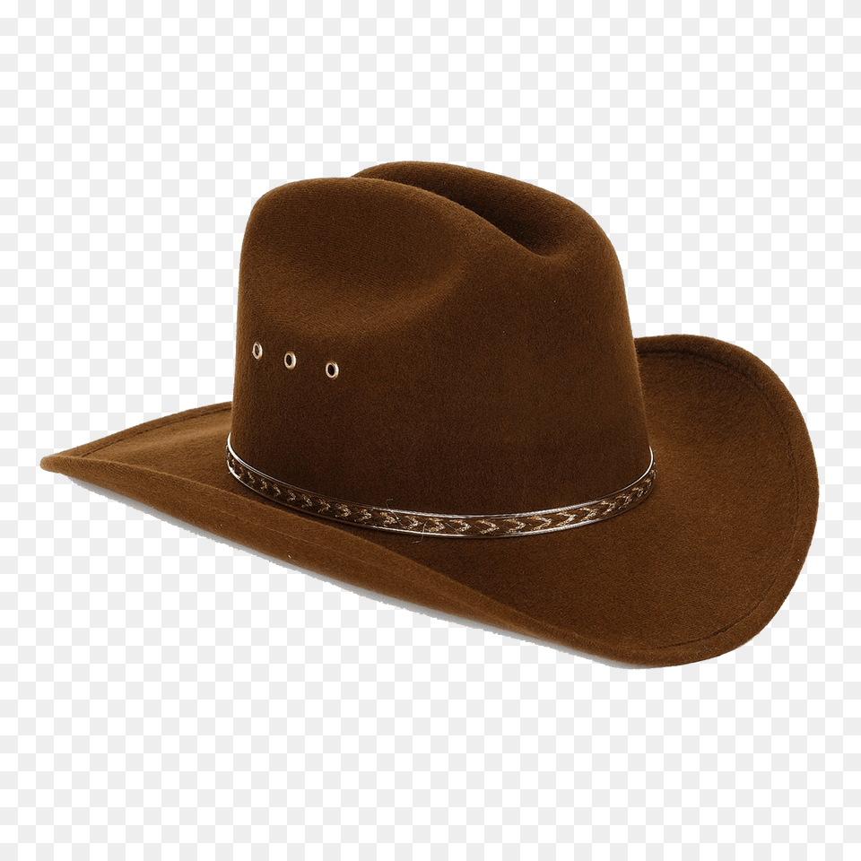Cowboy Hat Brown Felt, Clothing, Cowboy Hat Free Png Download