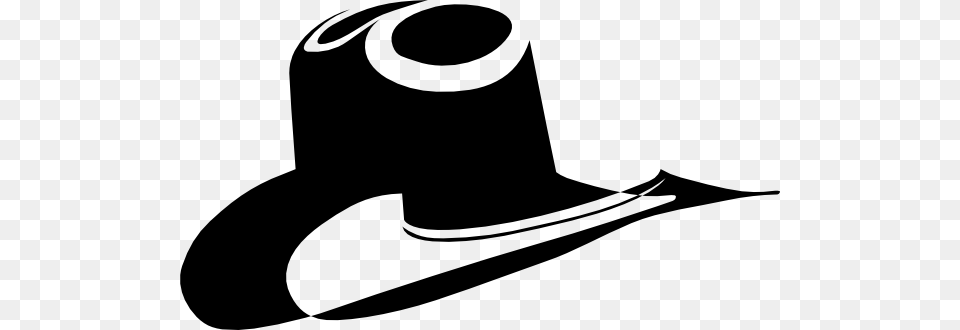 Cowboy Hat Clip Art At Clker Black Cowboy Hat Clip Art, Clothing, Cowboy Hat, Animal, Fish Free Transparent Png