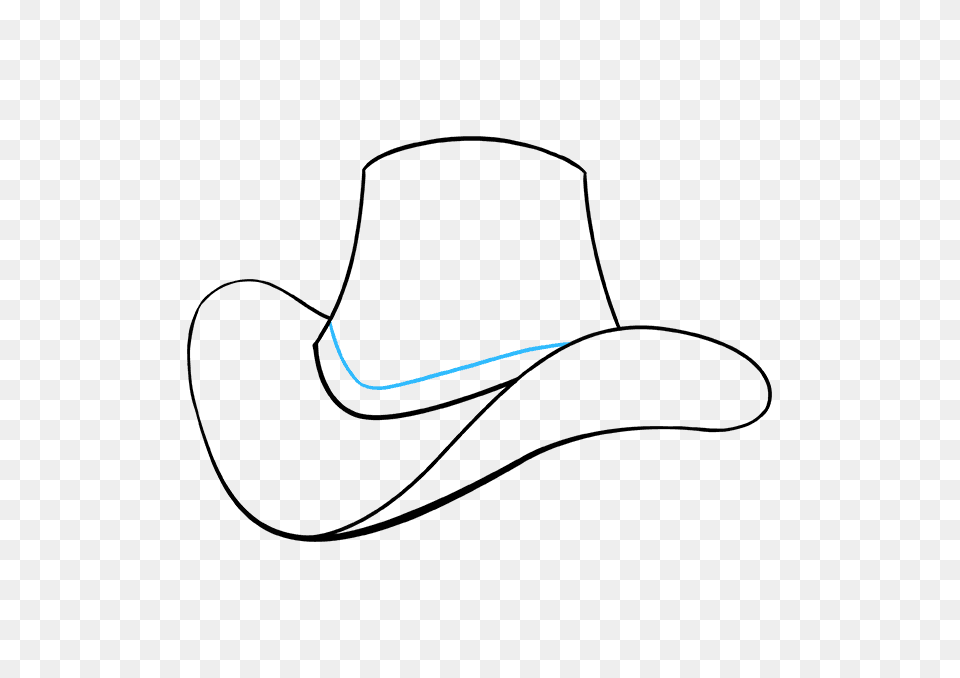 Cowboy Hat Drawing Pictures, Clothing, Cowboy Hat, Smoke Pipe Free Png
