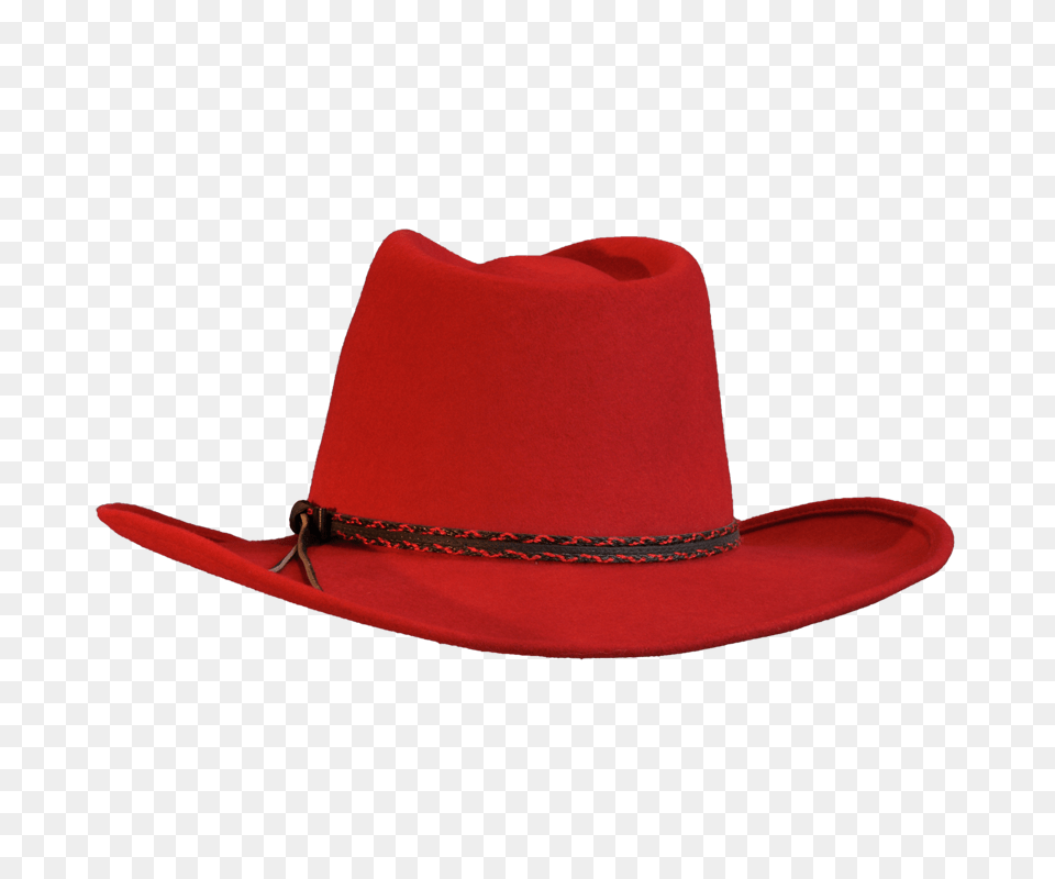 Cowboy Hat Headgear Red Fedora, Clothing, Cowboy Hat Free Transparent Png